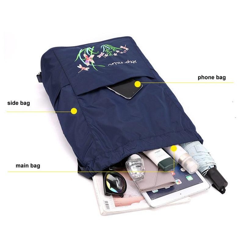 Traveler Wonder Women Foldable Backpack - Image 3