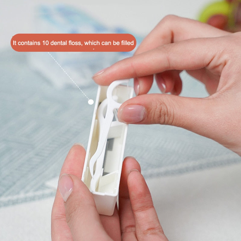 Portable Automatic Flosser Dispenser Box - Image 1
