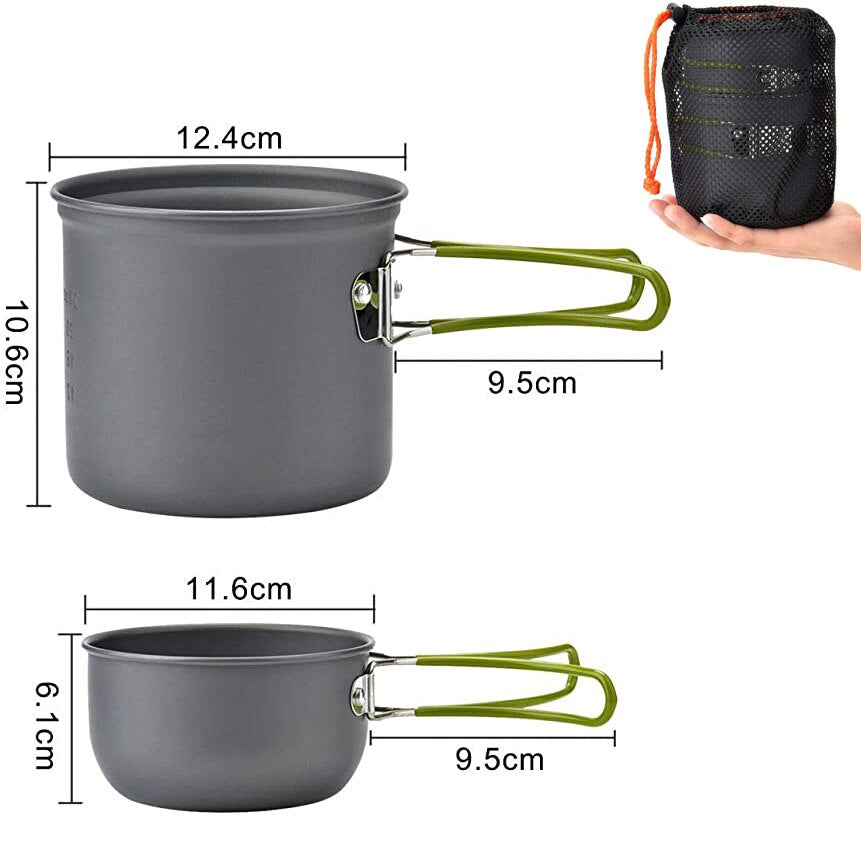 Camping Travel Cookware Kit