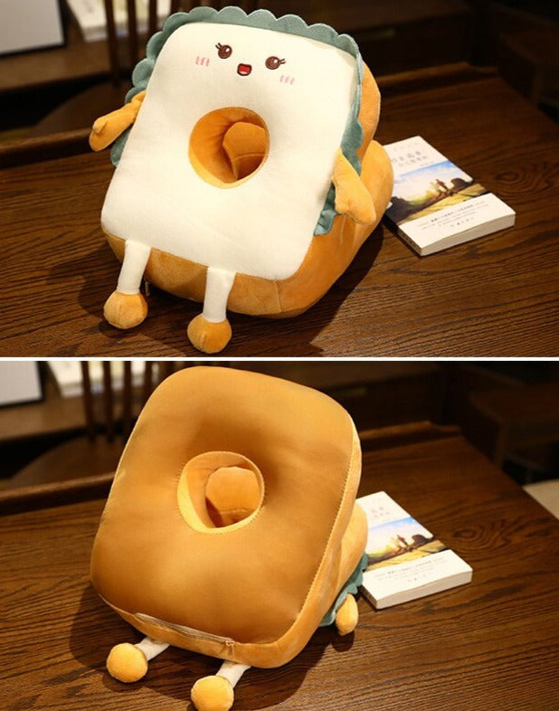 Funny Toast Nap Pillow - Image 4