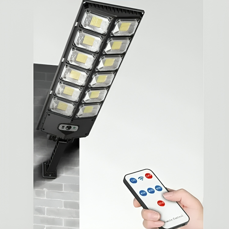 Solar LED Motion Sensor Wall Lamp Remote Control Garden Light · Mavigadget