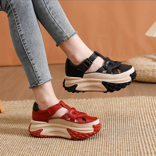 Thick Sole Comfy Steps Sandals - Image 0