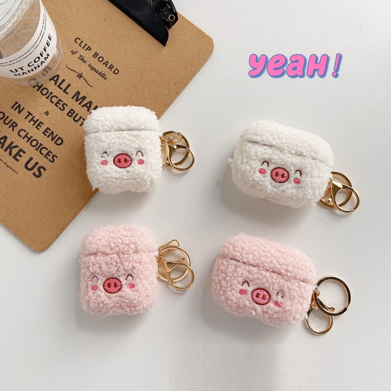 Fluffy Dog AirPods Case - Image 1