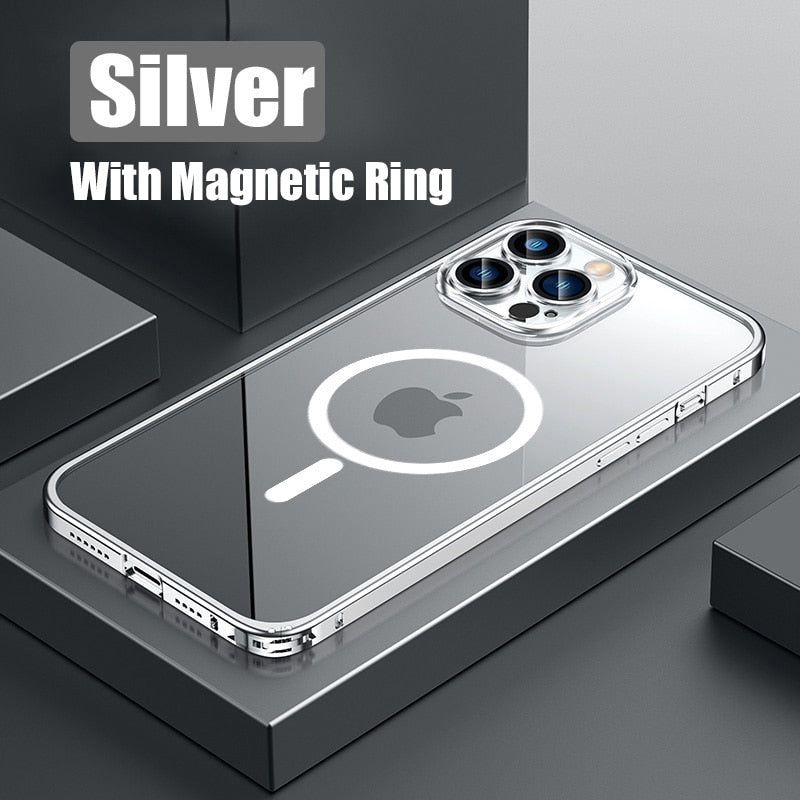 Metal Bumper Aluminum Magnetic Phone Case - Image 11