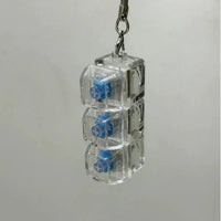 Mechanical Cube Click Fidget Keychain - Image 5