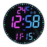 Neon Pulse Smart RGB Multifunctional Wall Clock - Image 8