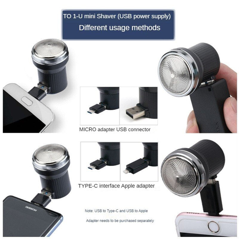 Portable Travel USB Shaver - Image 8