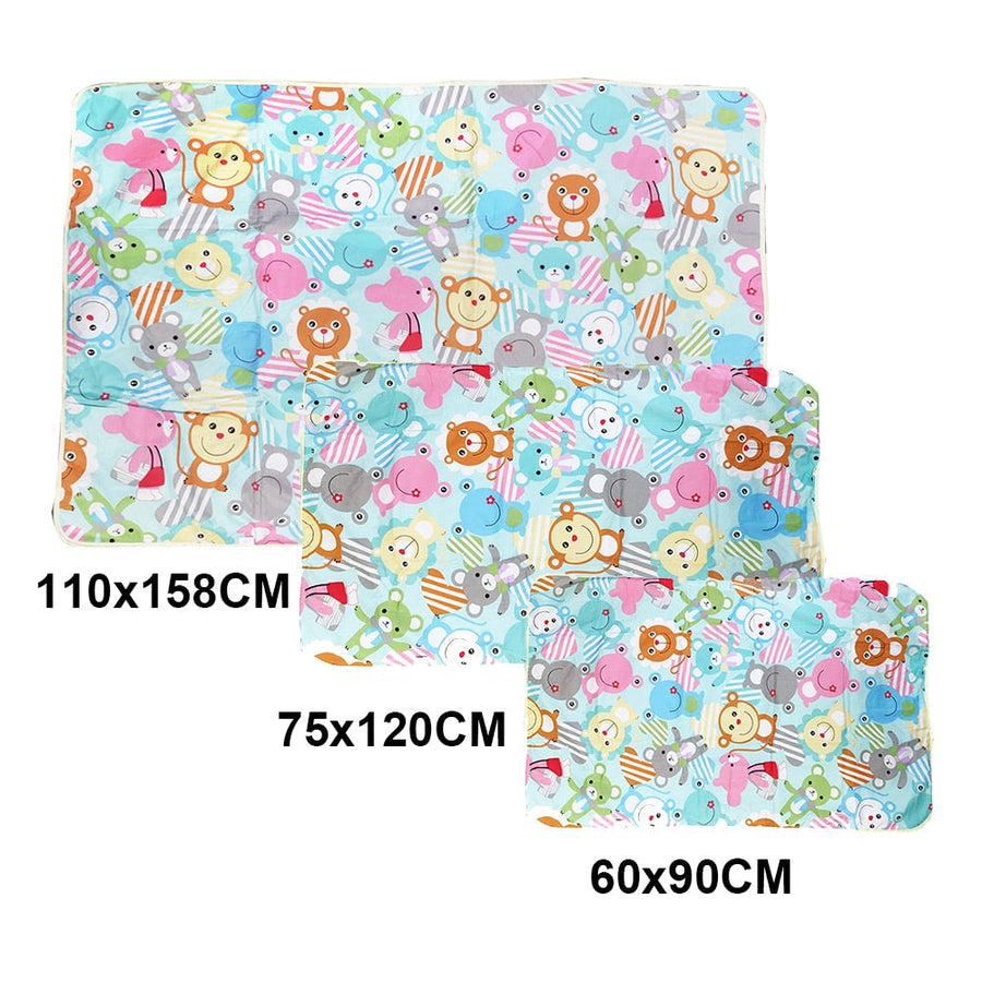 Cartoon Waterproof Reusable Changing Mat - Image 33