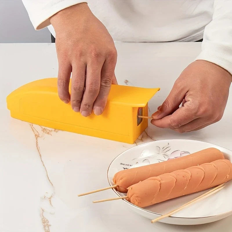 Easy Hot Dog Sausage Slicer Gadget - Image 4