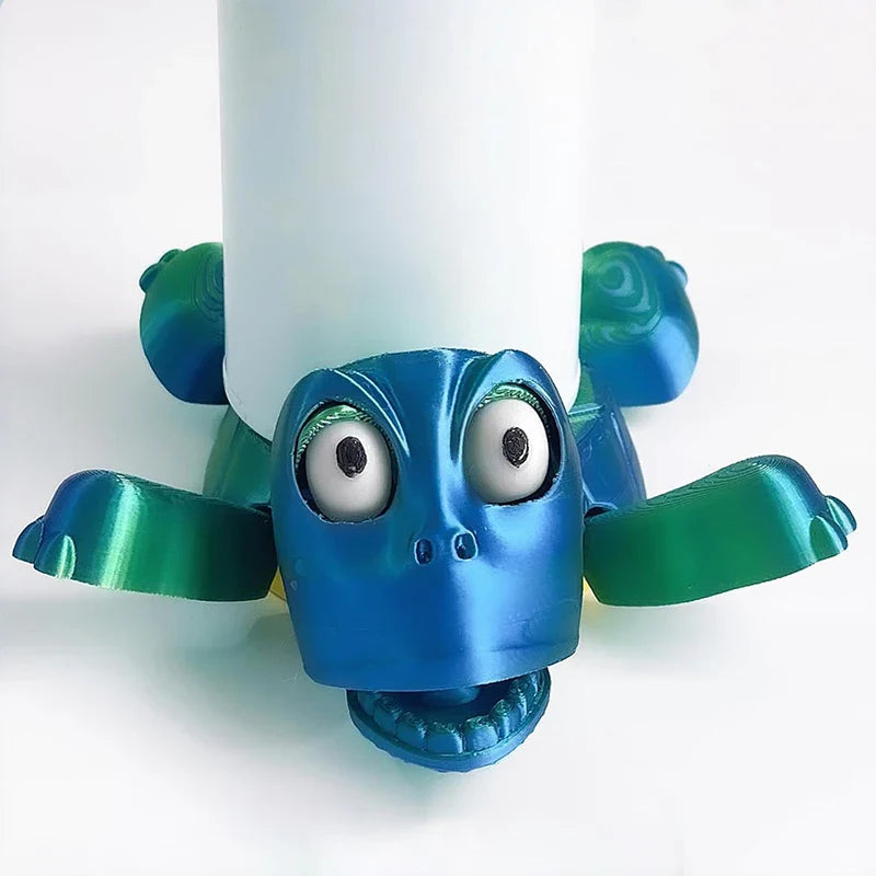 Panicked Turtle Mug Holder Coaster - Image 4