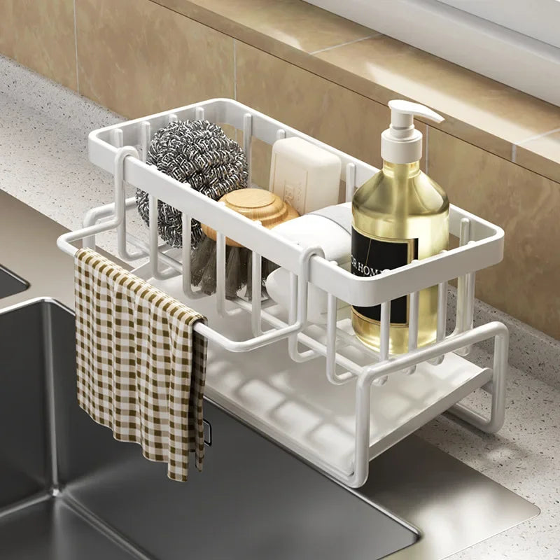 Easy Smart Sliding Rack Sink Organizer