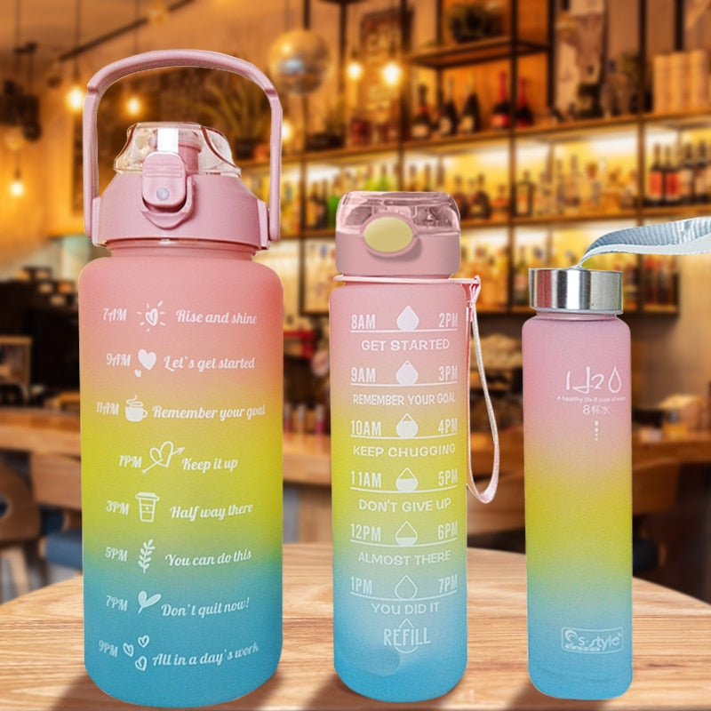 All Day Hydrate Time Marker Water Bottle - Image 4