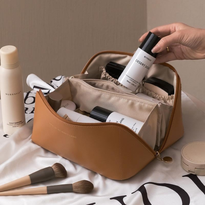 Elegant Large Capacity Travel Cosmetic Bag - Image 4