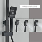 Thermostatic Digital Display Stylish Pressure Shower Set