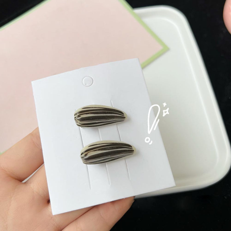 Sunflower Seed Hair Clips - Image 3