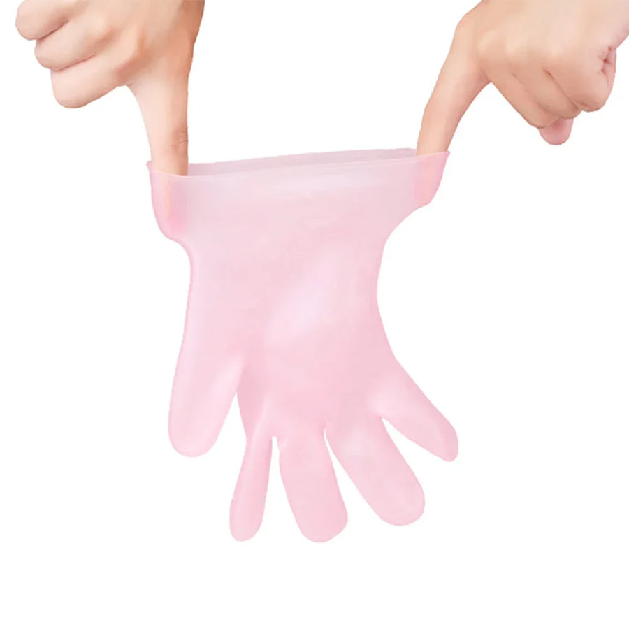 Waterproof Aqua Care Silicone Spa Gloves - Image 5