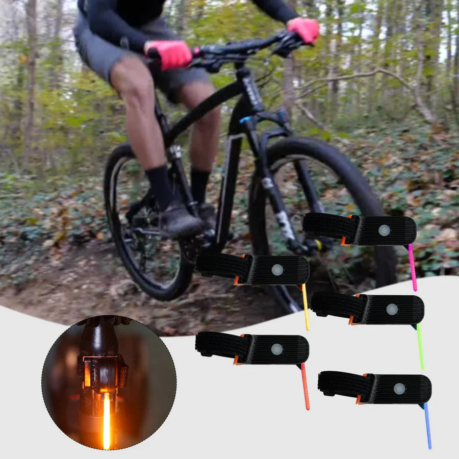 Waterproof Rechargeable LED Safe Ride Bike Tail Light - Image 2