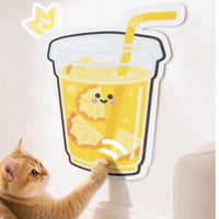 Cartoon Drink Shape Wall-Mounted Cat Scratching Board - Image 5