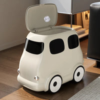 Cartoon Car Kids Ride-On Trash Bin - Image 0