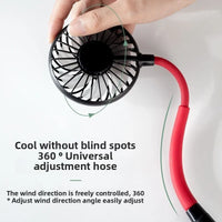 Adjustable Hands-Free Neck Cooling Fan - Image 2