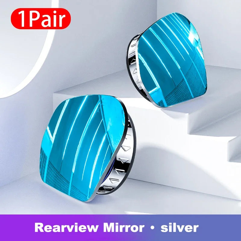 Blind Spot Adjustable Frameless Rearview Mirror Set - Image 8