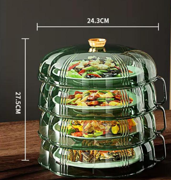 Heat Protector Stackable Food Cover