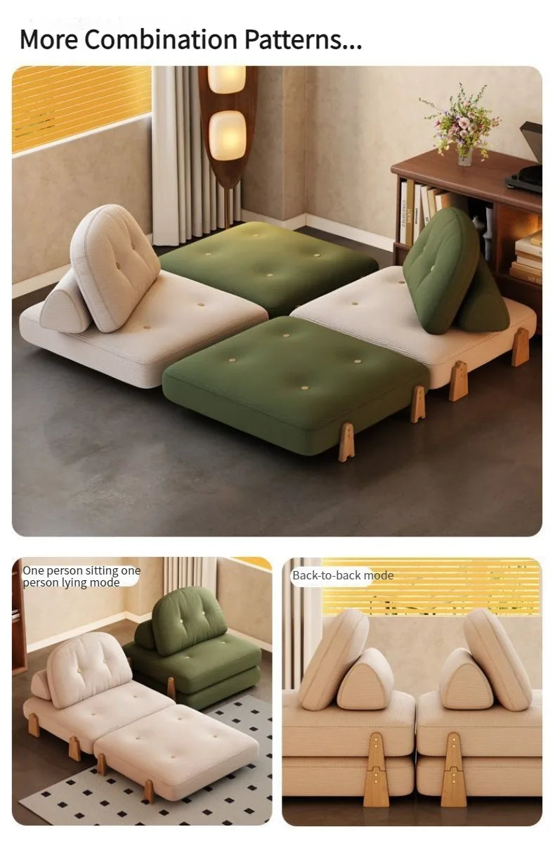 Foldable Tatami Pull-Out Chic Comfy SofaBed