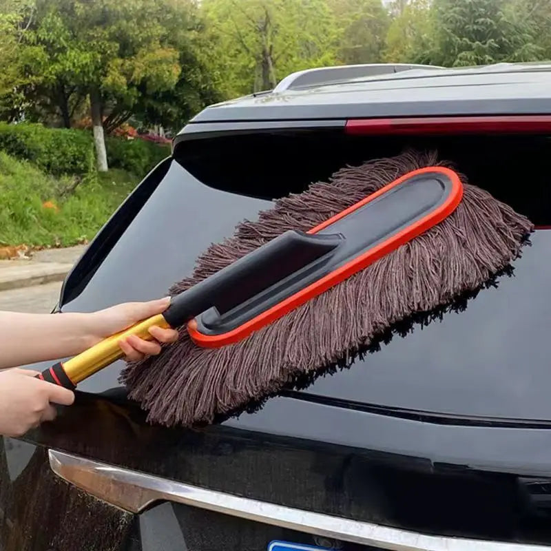 Auto Clean Telescopic Microfiber Car Dust Remover Brush - Image 2