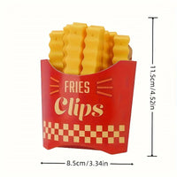 Midnight Snack Magnetic French Fry Bag Sealing Clips - Image 3