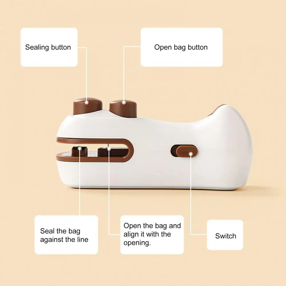 Double Power Rechargeable Magnetic Sealing & Cutter - Image 5