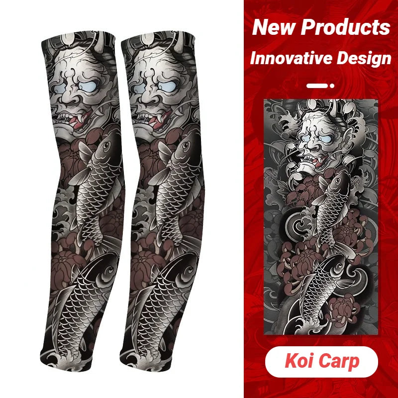 Sun Protection Long Arm Tattoo Sleeves - Image 7
