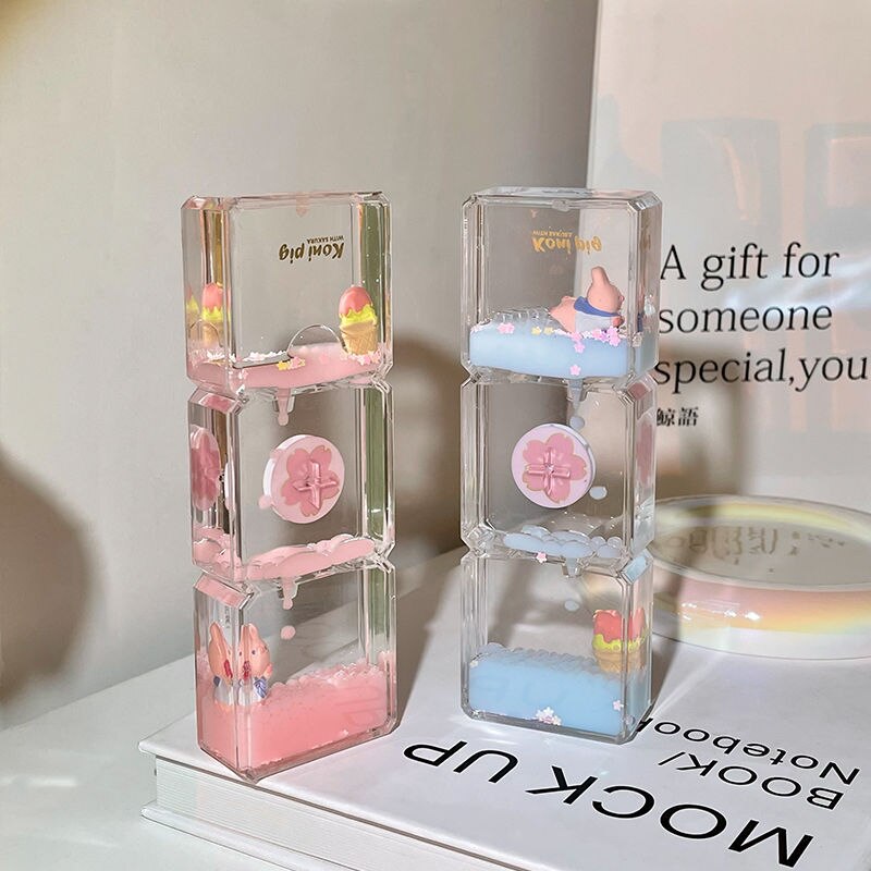 Mini Cartoons Creative Liquid Hourglass - Image 5