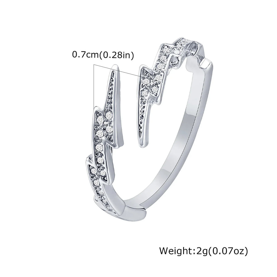Struck by Style Lightning Ring