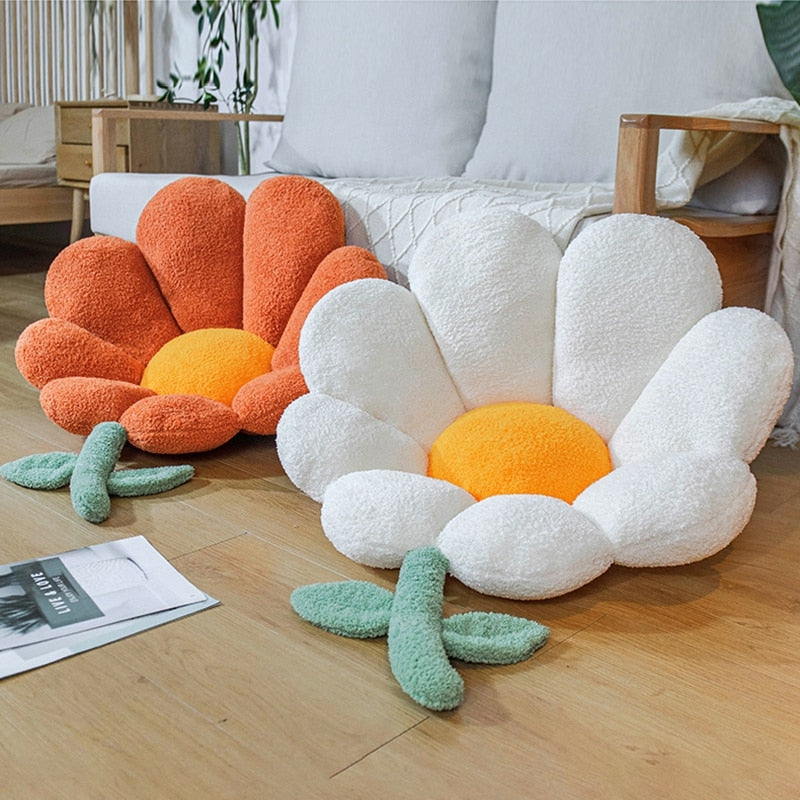 Golden Blossom Sunflower Soft Seat Cushion - Image 6