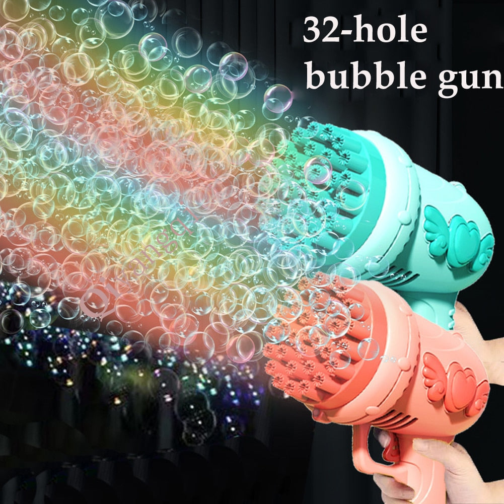 Kids Party Automatic Bubble Gun Blower