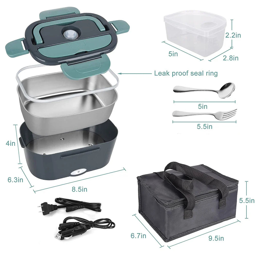 3in1 Electric Heat Fast Portable Meal Warmer Box - Image 1