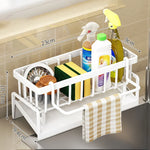 Easy Smart Sliding Rack Sink Organizer