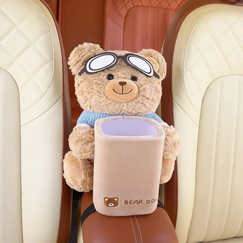 Little Buddy Bear Car Armrest Tissue Holder - Image 3