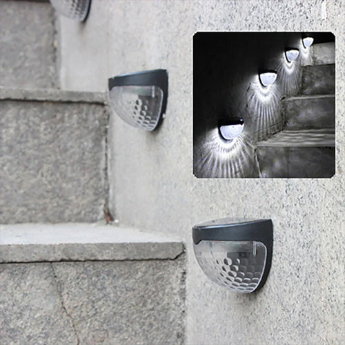 Outdoor Waterproof Solar LED Patio Wall Lamp - Image 0