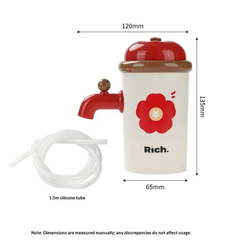 Retro Flower Automatic Water Bottle Dispenser - Image 5