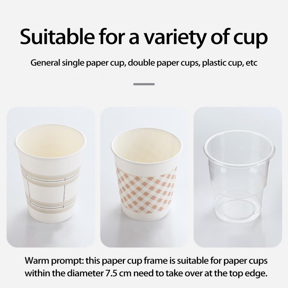 Wall-Mounted Easy Reach Paper Cup Dispenser