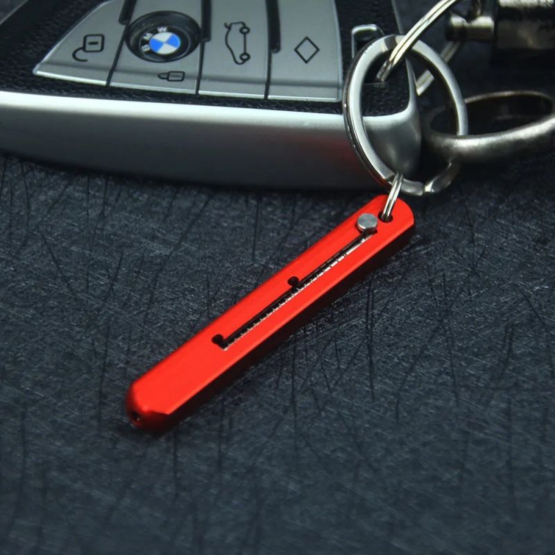 Compact Titanium Outdoor Defense Tool Keychain - Image 9