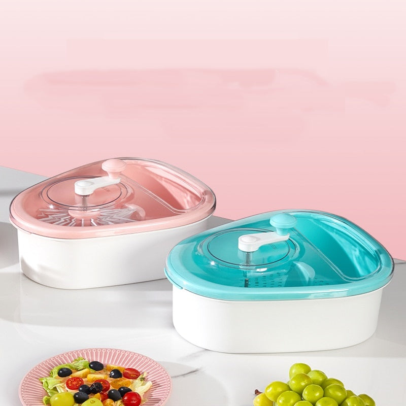 Manual Fruit Vegetable Washing Drainer Basket - Image 0