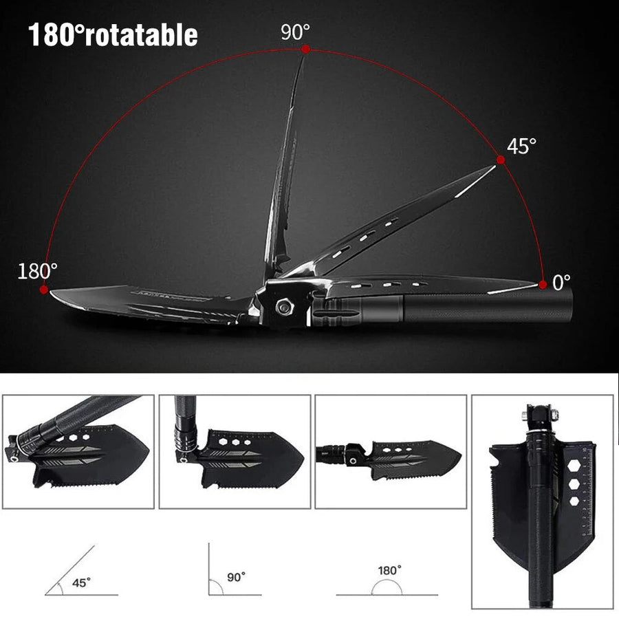 All-Terrain Tactical Multi-Tool Shovel Kit - Image 5