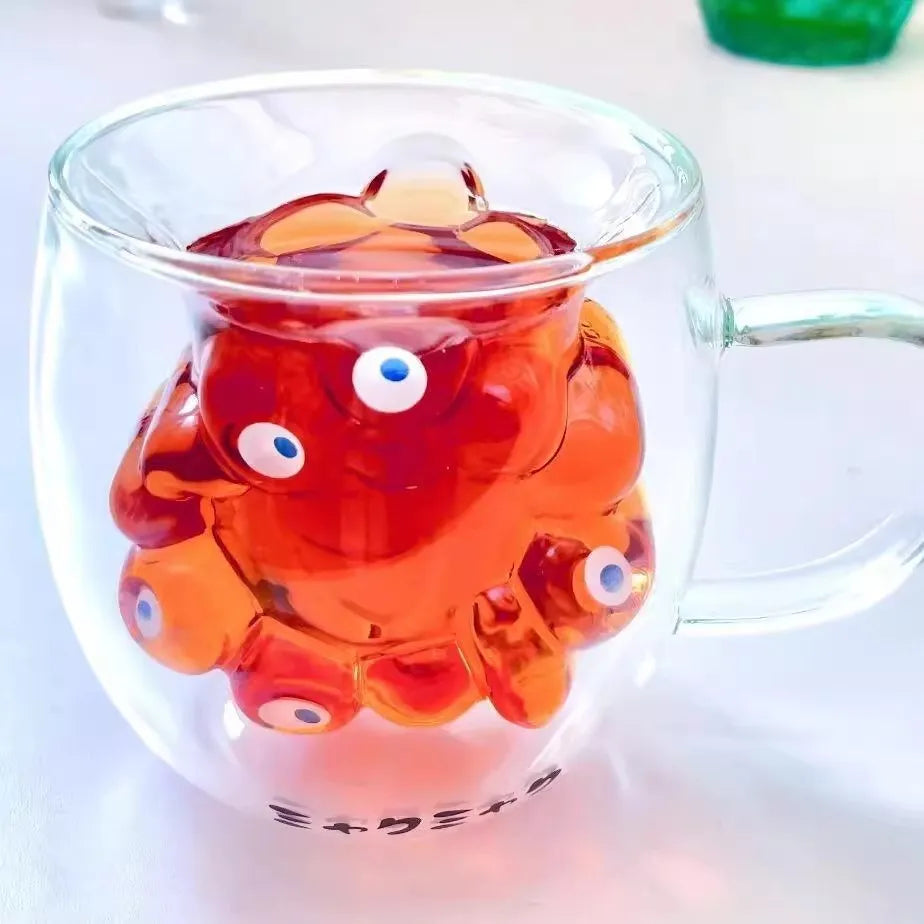 Crazy Eyes Monster Glass Mug - Image 2