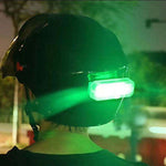 Bike Helmet Solar Tail Light