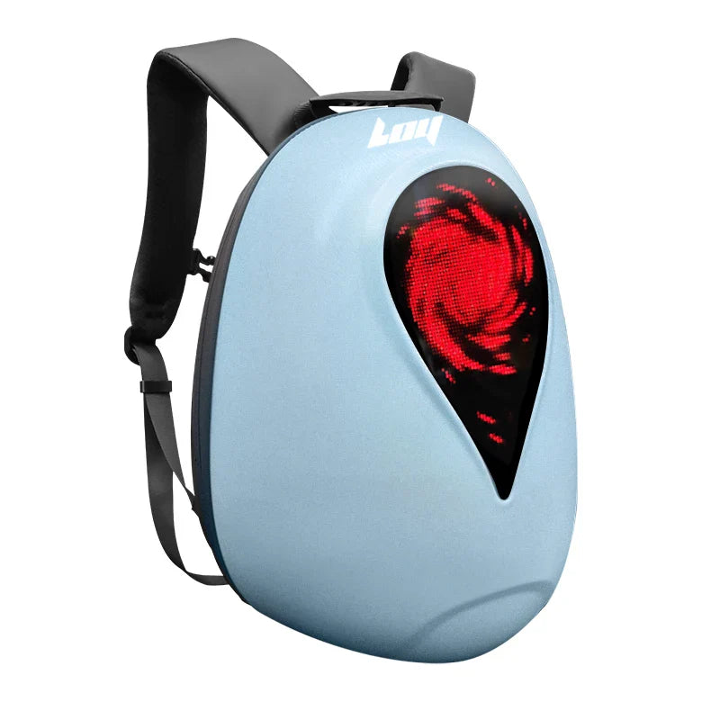 LED Smart Screen Fun Motorcycle Backpack - Image 5