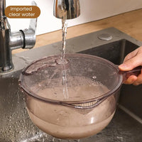 Dual-Layer Spinning Vegetable Washing Strainer - Image 4