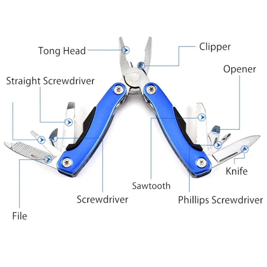 Stainless Steel Folding Outdoor Multifunctional Plier - Image 5
