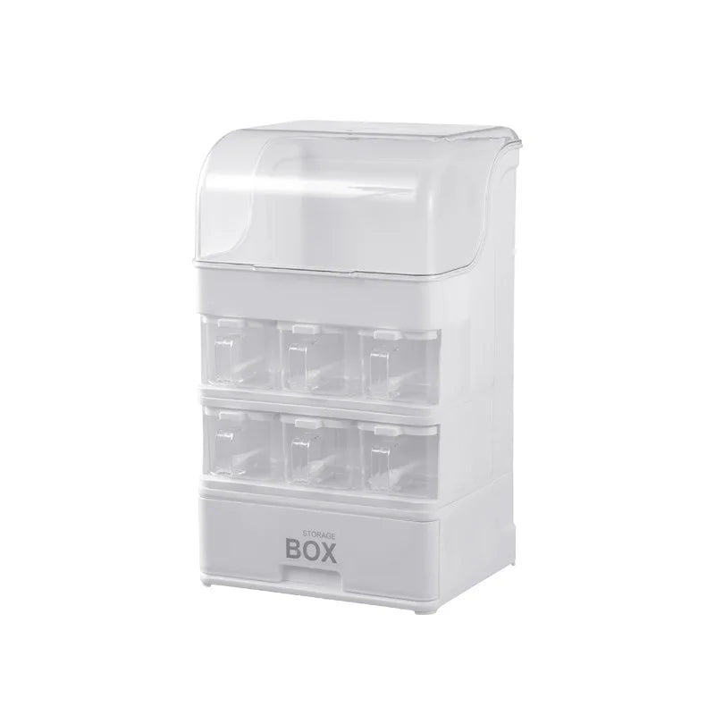 Easy Dispenser Kitchen Spice Organizer Box - Image 4